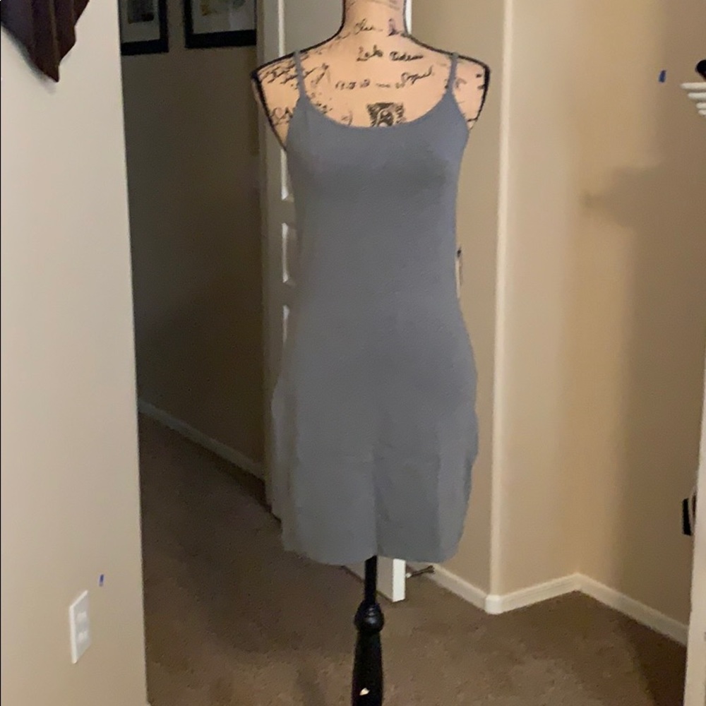 Express grey dress